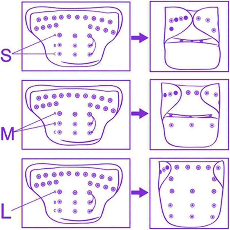 storeofbaby Reusable Swim Diapers Covers Waterproof Swimming Pants for 8-36lbs Unisex Baby Pack of 2 - Image 5